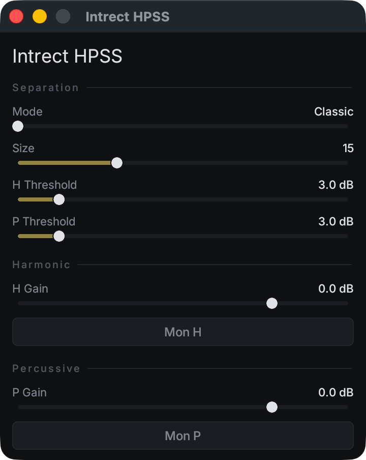 Actual Intrect HPSS standalone interface