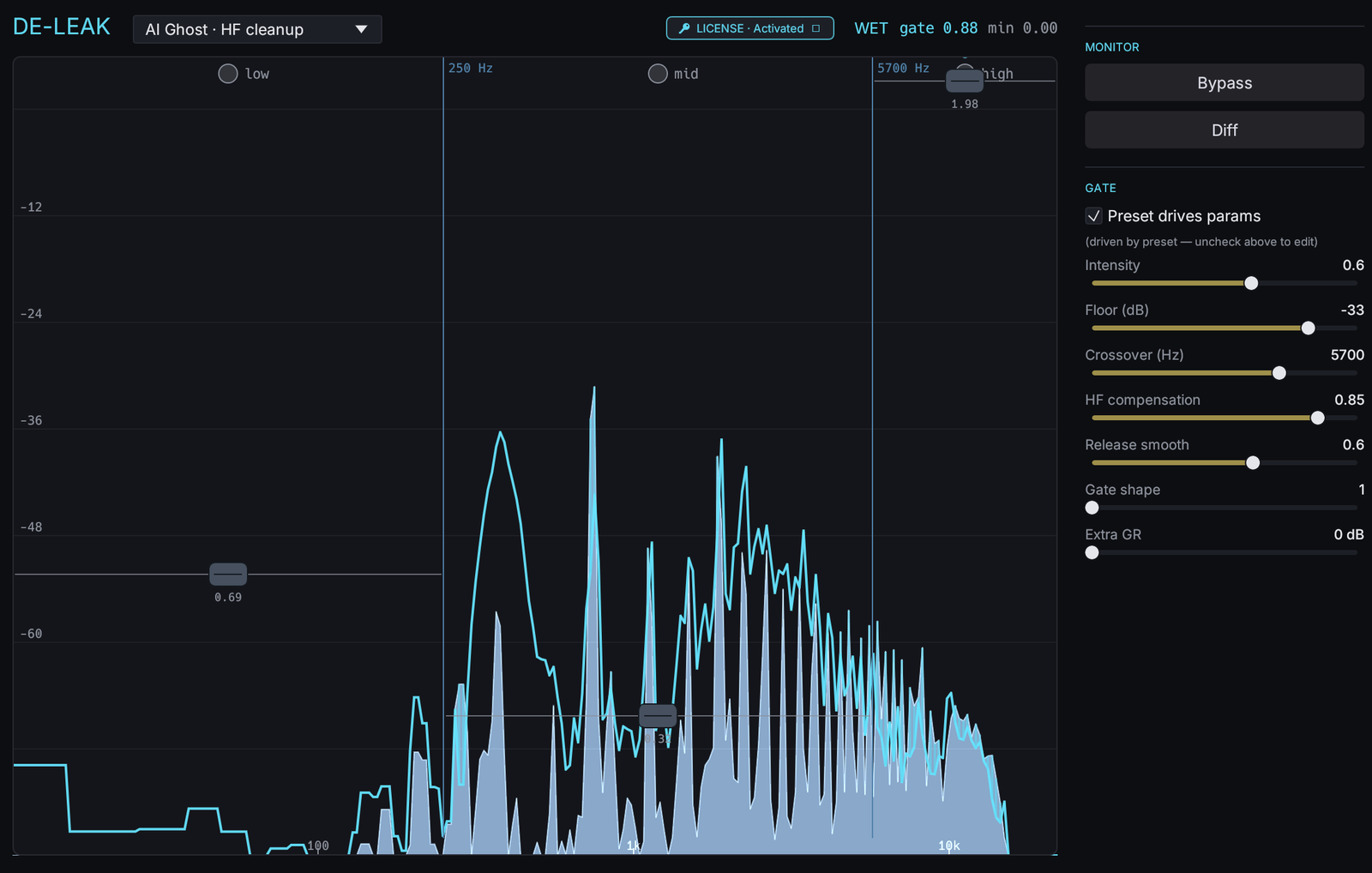 The de-leak plug-in interface.